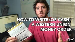 With western union, it is easy to reload your prepaid card and mobile phone at agent locations across the us. How To Write Or Cash A Western Union Money Order Youtube