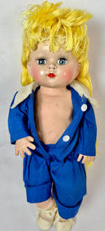 Vintage 1948 Ideal Baby Sparkle Plenty 13" Dick Tracy Doll