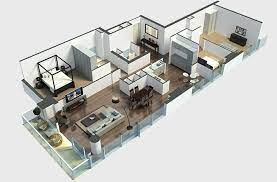 3 Bedroom Apartment House Plans Studio Apartment Floor Plans Apartment Floor Plans House Plans