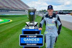 All races for a year all races on a specific date random page 'chase' races road course stats restrictor plate races all star race stats links stats by car number contact us. Ankrum Locks Up Gander Outdoors Truck Series Sunoco Rookie Of The Year Award At Michigan International Speedway Speedwaymedia Com