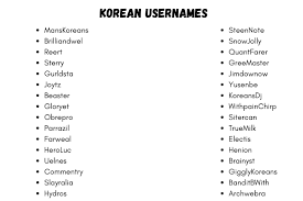 Apr 23, 2020 · instagram fonts, or igfonts.io is a simple solution for creating instagram fonts, but it works. Korean Usernames 250 Catchy And Cute Usernames Ideas For Korean
