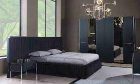evmoda mobilya arroyal siyah modern yatak odasi takimi mobilya siyah yatak yatak odasi