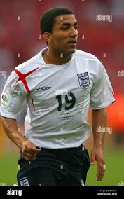 AARON LENNON ENGLAND & TOTTENHAM HOTSPUR FC WORLD CUP NUREMBURG GERMANY 15  June 2006 Stock Photo
