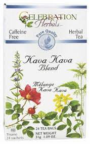 Celebration Herbals Herbal Tea Caffeine Free Kava Kava Blend 24 Herbal Tea Bags Walmart Com