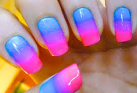 Pink And Blue Acrylic Nails Nail And Manicure Trends These acrylic nail designs are glamorous and unique, giving you the inspiration you'll need to drip a bit of pink and purple on the white nails to make it look like they've been paint splashed. pink and blue acrylic nails nail and