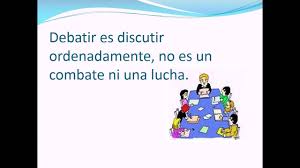 Un debate es una técnica de comunicación que consiste en la confrontación de ideas u opiniones diferentes sobre un tema determinado. Que Es Un Debate Youtube