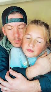 Father and Daughter Twinning Blue Eyes Challenge