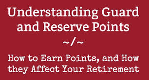 Understanding Guard And Reserve Points Retirement