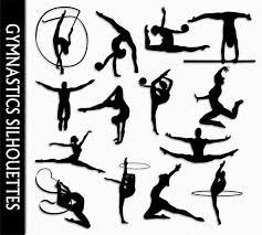Gymnastics Clip Art Graphic Rhythmic Gymnastics Clipart Etsy Clip Art Rhythmic Gymnastics Scrapbook Art