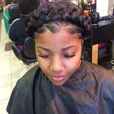 Keeping your hair tamed and helping it grow. 37 Gorgeous Natural Hairstyles For Black Women Quick Cute Easy Natural Hair Styles Relaxed Hair Braids With Weave