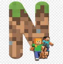 Search more high quality free transparent png images on pngkey.com and . Alfabeto Minecraft Png Image With Transparent Background Png Free Png Images Minecraft Birthday Minecraft Theme Minecraft Characters