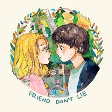 Stranger Things Mike And Eleven Friends Don T Lie By Icejiinhalamy Stranger Things Fanart Stranger Things Wallpaper Stranger Things Funny