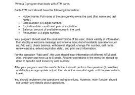 We did not find results for: Write A C Program That Deals With Atm Cards Each Atm Chegg Com