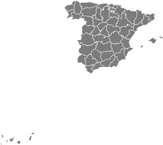 Change the color for all provinces in a group by clicking on it. Free Blank Spain Map In Svg Resources Simplemaps Com