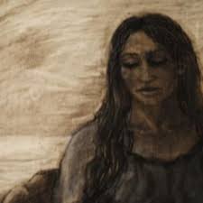 Mineur Devant Ses Montagnes (Fresque, Ha, Drawing by Marc Maurice Levet