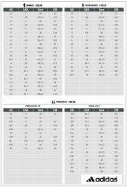 Adidas Yeezy Boost Size Chart