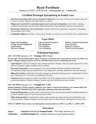 paralegal resume sample monster.com