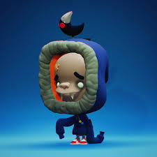 Rich Page [UMETOYS]: "Last night's #nosleepclub and this afternoons effort.  Little #vampire based