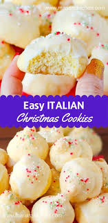 Italian christmas cookies are a part of many peoples christmas family traditions. Easy Italian Christmas Cookies Recipe Maria S Kitchen Italian Christmas Cookies Cookies Recipes Christmas Italian Christmas Cookie Recipes