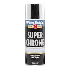 White Knight 300g Super Chrome Spray Paint Bunnings Warehouse Chrome Spray Paint Gold Spray Paint Gold Spray