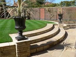 Inspiring Split Level Landscaping Myhomeimprovement Garden Landscape Design Patio Garden Design Sloped Garden