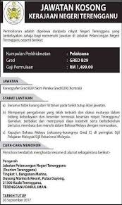 Jobs now available in kuala terengganu. Iklan Jawatan Kosong Tarikh Tutup Jabatan Pelancongan Negeri Terengganu Facebook