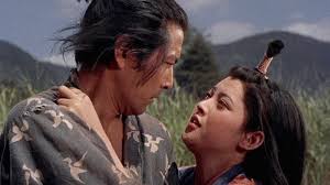 Janus Films Samurai I Musashi Miyamoto surprised at otsu's rescue of him otsu, why? janus films samurai i musashi miyamoto