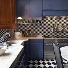 Regarding the floor, because it can be used in décor too, you could use black tiles to create some contrast. Black And White Chequer Gloss Mosaic Tiles Bijou Checkered Mosaic Tiles 312x312x5 2mm Tiles