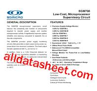 SGM708-LYS8G/TR Datasheet(PDF) - SG Micro Corp