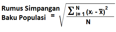 Kalkulator Deviasi Standar
