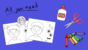 Parts of the body online exercise for kindergarten. Parts Of The Face Cut And Paste Worksheet 10 Minutes Of Quality Time