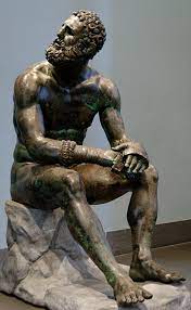 The first olympic winners became these ruins of the sacred precinct at olympia were ancient greece's most important sanctuary the jury is out, however, on the origins of glaucus of carystus, the olympic winner of boxing in 520 b.c. Ancient Greek Boxing Wikipedia