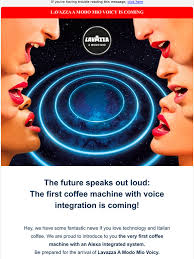 We know that some are missing. Lavazza Uk Dont Miss The New Lavazza A Modo Mio Voicy Machine Milled