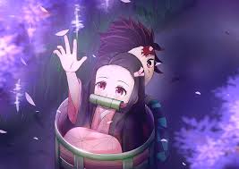 Hd wallpapers and background images Hd Wallpaper Anime Demon Slayer Kimetsu No Yaiba Nezuko Kamado Tanjirou Kamado Wallpaper Flare