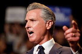 Gavin Newsom takes