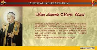 Misioneros De La Palabra Divina Santoral San Antonio Maria Pucci Santoral Palabras