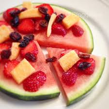 Nutzen sie für desserts und süßspeisen die natürliche süße der früchte und geben sie keine zusätze dazu. Wassermelone Bloggerine De Don T Panic