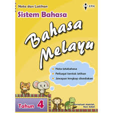 Kata kerja dalam subjek bahasa melayu tahun 4. Tahun 4 Nota Latihan Sistem Bahasa Bahasa Melayu