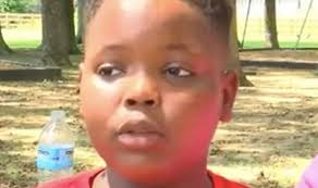 Mississippi boy, 10, bursts into tears as police arrest him for peeing  behind mum's car