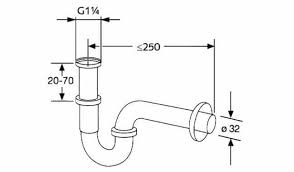 The fitting you see in the picture connecting the horizontal and vertical pipes is called a sanitary tee. Standard Sink Drain Size For Kitchen And Bathroom Morningtobed Com