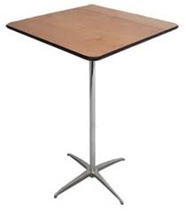 Rent the tables and chairs you need for your party or event from brooke rental center. Cocktail Tables Reventals Houston Tx Party Corporate Festival Tent Rentals
