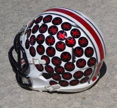 Ohio State Buckeyes Concept Speed Mini Football Helmet W Chrome Decals Mini Football Helmet Ohio State Buckeyes Ohio State