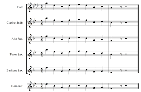 Always Up To Date B Flat Clarinet Transposition Chart 2019