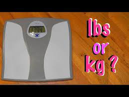 How To Change Bathroom Scale From Kg To Lbs Youtube
