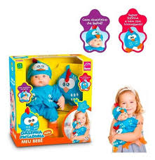 Tá demais, aperte o p. Boneca Bebe Galinha Pintadinha Baby Menina Envio Imediato Roma Brinquedos Boneca Bebe Magazine Luiza