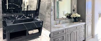 Amazing gallery of interior design and decorating ideas of black granite bathroom countertop in bathrooms, kitchens by elite interior designers. Top 70 Best Bathroom Vanity Ideas Unique Vanities And Countertops