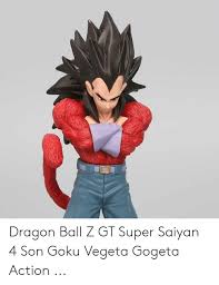 Maybe you would like to learn more about one of these? Dragon Ball Z Gt Super Saiyan 4 Son Goku Vegeta Gogeta Action Goku Meme On Me Me