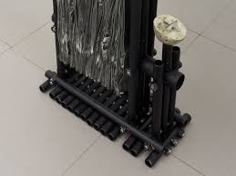 Trust me, painting the pipes white or plastic covers against a red wall will look horrid, your eyes will be drawn to the pipes because they will stand out like a sore thumb. Katarina Sylvan At Intersticio Art Viewer