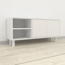 Möbel und gebrauchte haushaltsgeräte kaufen und verkaufen mit kostenlosen holz tv schrank, oder auch für etwas anderes, in gutem zustand. Tv Schrank Weiss Moderner Fernsehschrank Turen In Weiss 116 X 53 X 35 Cm Konfigurierbar