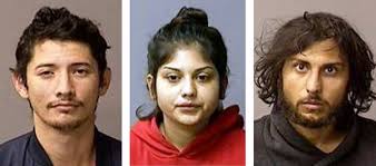 Three arrested when car yields drugs, gun